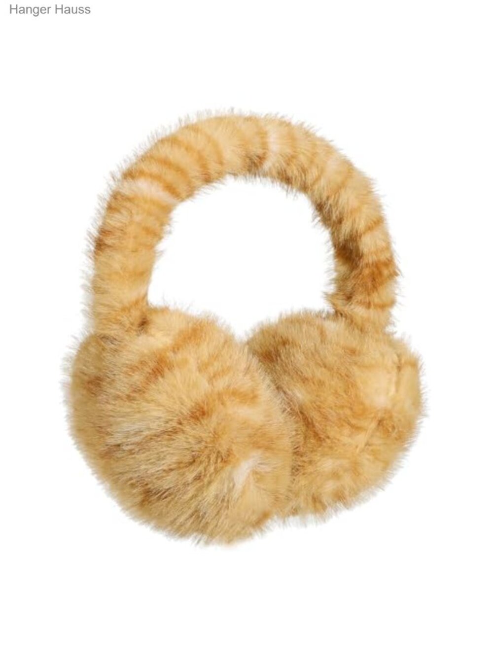 Faux Fur Cat Pattern Winter Earmuffs Foldable Ear Warmers